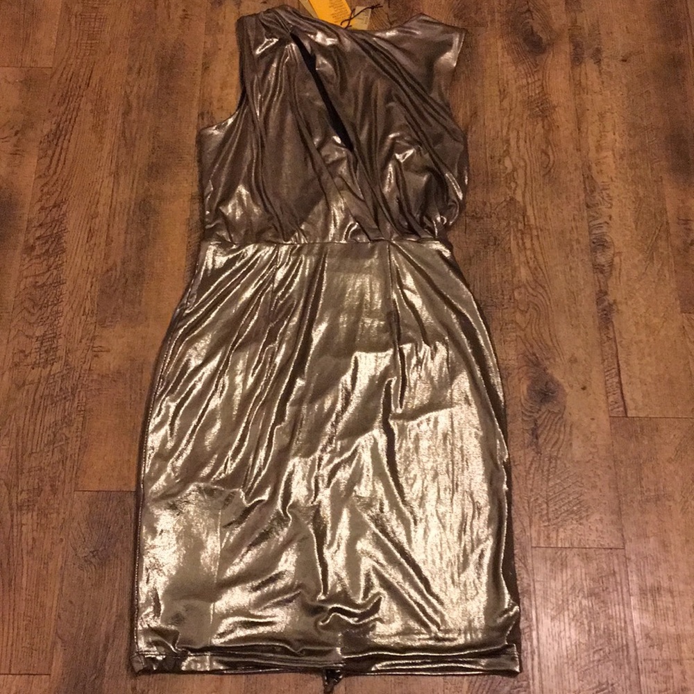 Gold H&M dress